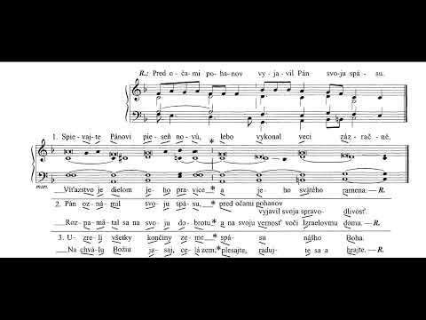 Žalm 98 - Piatok 31. týždeň - "Pred očami pohanov vyjavil Pán svoju spásu"