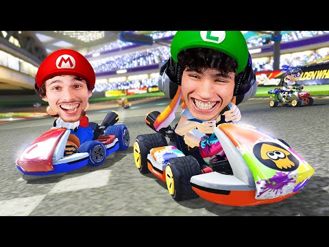 MARIO KART 8 MULTIPLAYER!!
