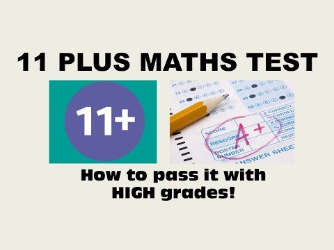11 Plus (Eleven Plus) Maths Test Questions and Answers - How to Pass 11+ Maths