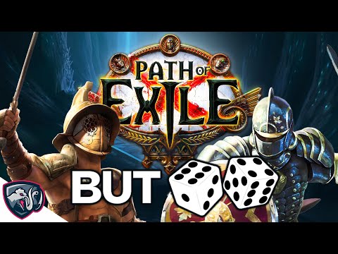 Playing the HARDEST ARPG using a Random Build (and it's also a race)