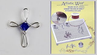 Cross Pendant Artistic Wire Deluxe Jig Kit Tutorial