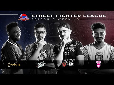 Street Fighter League Pro-US - Dynamite vs. Alpha 3, Psycho Shinobi vs. NASR - Season 3 Week 15