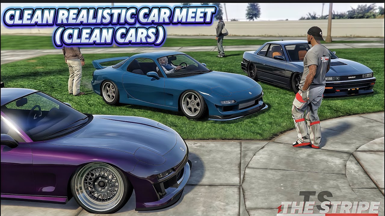 GTA 5 ONLINE CAR MEET CLEAN REALISTIC CARS PS5 | CHIL !Member !psn weekly meet 17k mark 