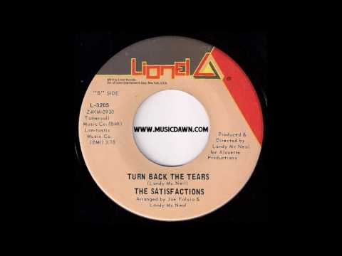 The Satisfactions - Turn Back The Tears [Lionel Records] 1970 Crossover Soul 45 Video