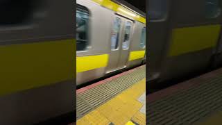 JR東日本 総武線＠新宿駅