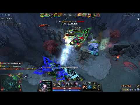 Dota 2 pro player Rampage feats HR.watson on TerrorBlade