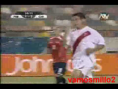Peru 1 Chile 3 - Eliminatorias 2010