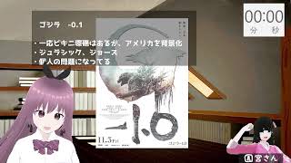 【同時視聴】オタクふたりがゴジラ-1.0を見る