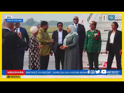 🔴#TBCLIVE: MAPOKEZI YA RAIS SAMIA AKIWASILI KUTOKEA URUSI