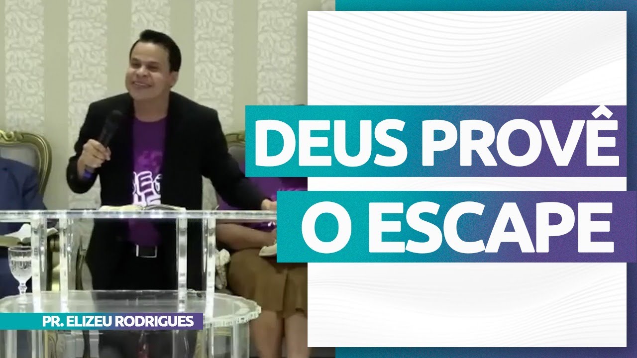 O SENHOR TE GUARDA NA PERSEGUIÇÃO! | Pr. Elizeu Rodrigues