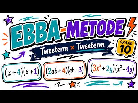 Binoom x Binoom | EBBA | Vermenigvuldig Tweeterme | Graad 10 Wiskunde