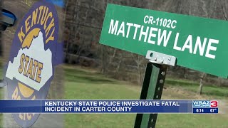 Kentucky State Police investigate fatal incident in Carter County