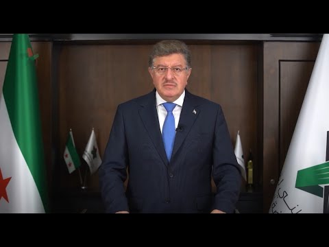 كلمة سالم المسلط رئيس الائتلاف الوطني السوري حول ما حدث في حي ألتن داغ بأنقرة