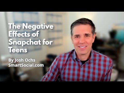 Negative Effects of Snapchat for Teens | SmartSocial.com