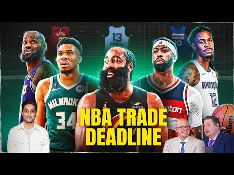 NBA Trade Deadline Reactions 🏀: Giannis, AD, Harden, Zubac & More | Hoop Streams