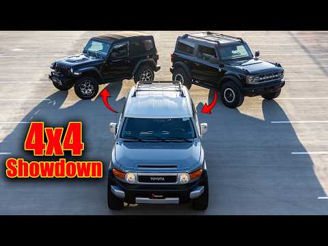 Toyota FJ vs Bronco vs Wrangler: Shocking Winner!