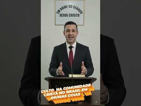 culto em Inhumas Goiás visita do Ancião Jesiel