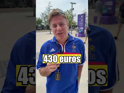 Combien les supporters ont payé leur place pour France - Suède ? #shorts
