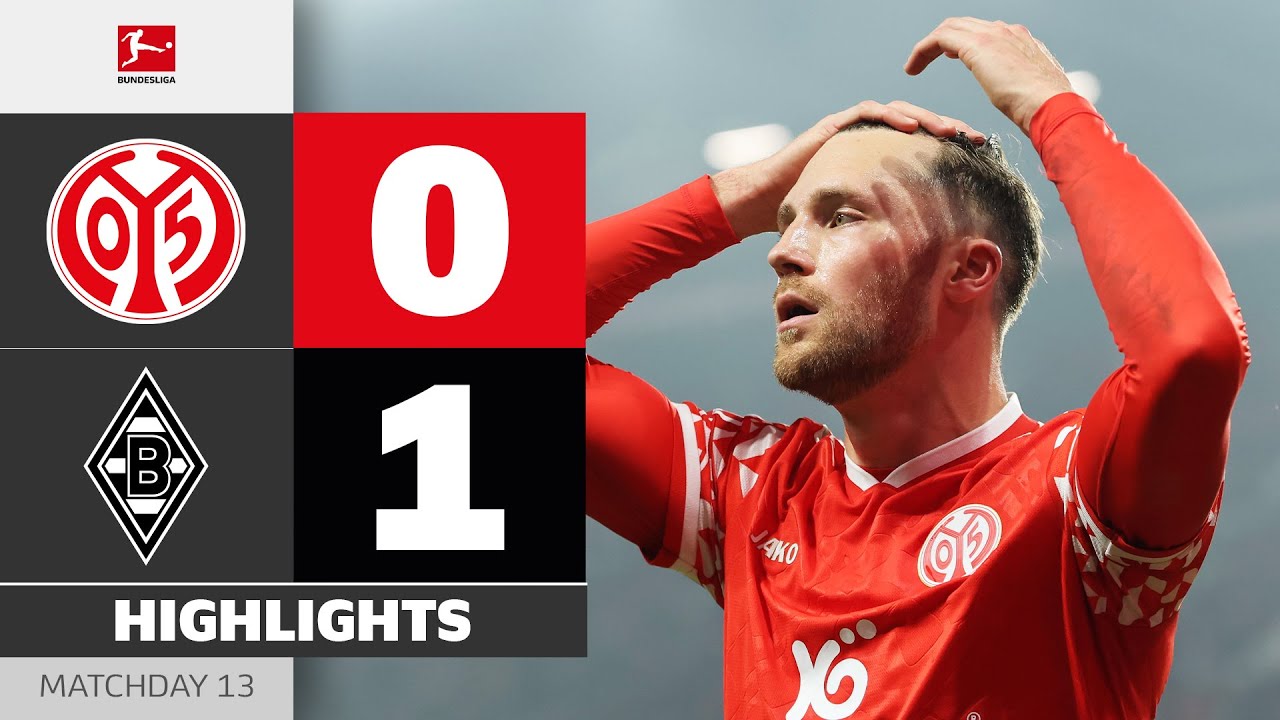 Cruel Own Goal Leads To Another Setback! | MAINZ 05 - BORUSSIA M'GLADBACH | Highlights | Bundesliga