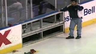 Al MacInnis Breaks the Boards