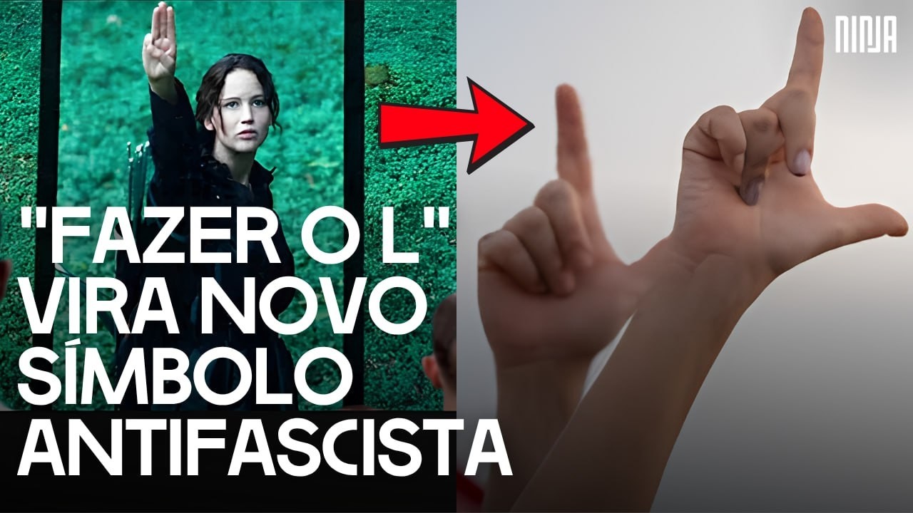 Comparado a Jogos Vorazes, o “L” se espalha pelo mundo como símbolo de resistência