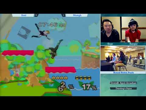 [Melee Round Robins] Soul(Sheik) vs Musigh(Falcon) [MN Arcadian 2018]