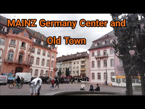 MAINZ Alemanha Centro e Cidade Velha
