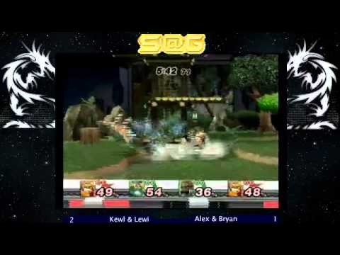 Smash @ccel Gathering #1 Project M Doubles Loosers Final - Alex & Bryan vs Lewi & Kewl