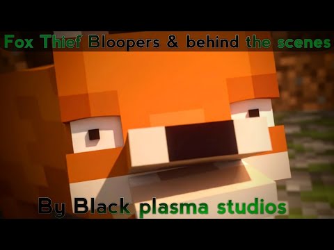 Reacting to Fox Thief bloopers & behind the scenes (minecraft animation)