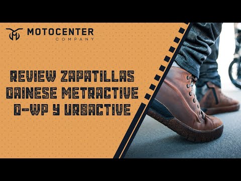 Review zapatillas DAINESE METRACTIVE D-WP & URBACTIVE