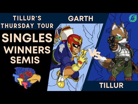 AYA Garth (Captain Falcon) vs AFM Tillur (Fox) - SSF2 Winners Semis - Tillur's Thursday Tour