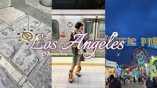 Los Angeles vlog |ハリウッドで🎞️🇺🇸|メルローズ🛍️|サンタモニカピア⛱️