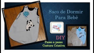 Saco de dormir para Bebê - Baby sleeping bag