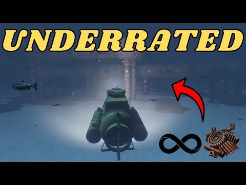 I Lived At Underwater Labs For A Wipe| RUST