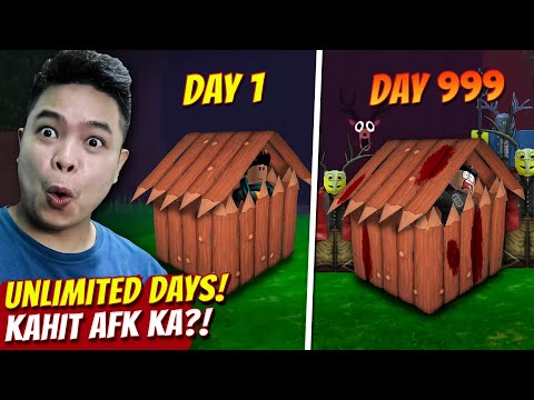 Gumawa Ako ng AFK Base Unlimited Days! - 99 NIGHTS IN THE FOREST ROBLOX