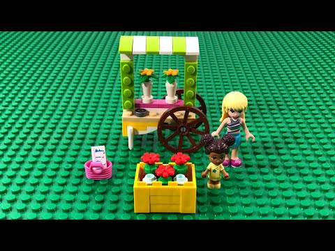 Vidéo LEGO Friends 30413 : La chariot de fleurs (Polybag)