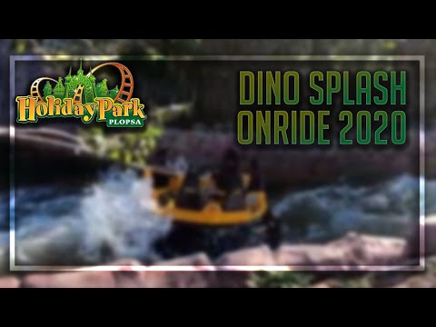 Dino Splash Onride 2020 | Holiday Park | CoasterLeox
