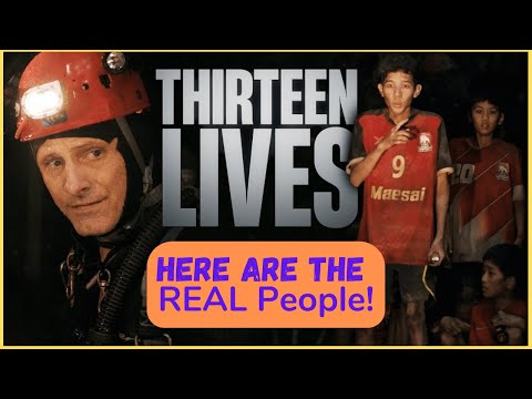 Thirteen lives - Here Are The Real People | Cast Vs. Real Life