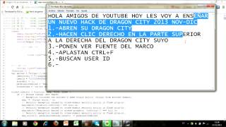 preview picture of video 'Hack de 500000 de comida para dragon city 100% Y LEVEL 99'