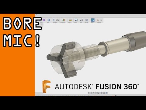 Fusion 360 Advanced Joints & Motion Link Tutorial: Bore Mic! - NYC CNC Fusion 360 Advanced Joints & Motion Link Tutorial: Bore Mic! - NYC CNC