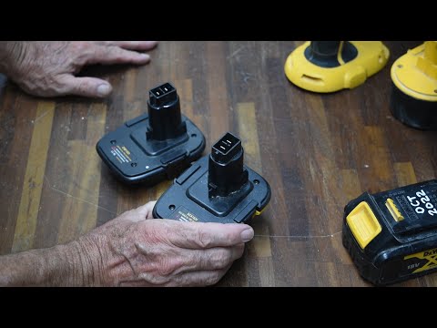 Difference between DeWalt DCA1820 and DM18D