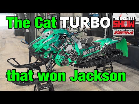 Riley Kincaid's mod Cat turbo that won the 700 Mod World Championship Hillclimb title