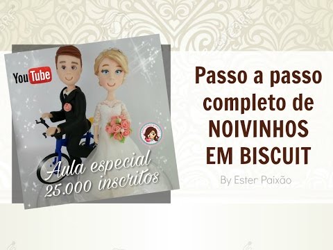 Noivinhos de Biscuit - Aula Especial 25k