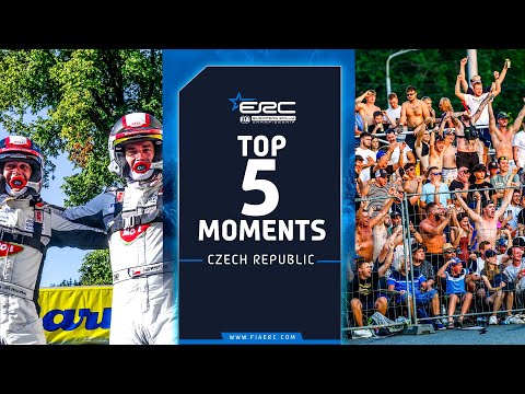 TOP 5 Moments | ERC Barum Czech Rally Zlín 2025
