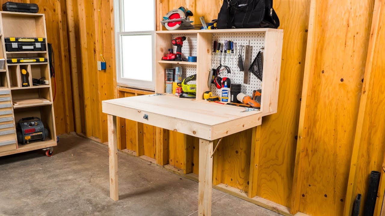 DIY Fold-Up Workbench - Saturday Morning Workshop