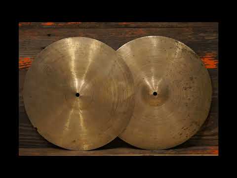 Zildjian 14" K. Istanbul 1950s Hi-Hat Cymbals - 954/976g image 13