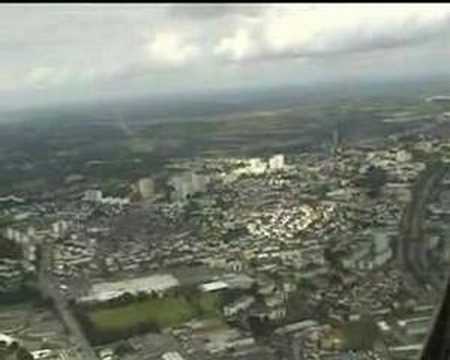 L'agglomération Lorientaise vue du ciel