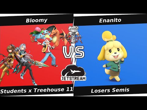 Students x Treehouse 11 Losers Semis - Bloomy (PKM Trainer. Pyra) Vs. Enanito (Isabelle) - SSBU