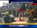 Woman Sarpanch Climbs On JCB Machine During An Encroachment Drive In Jalore