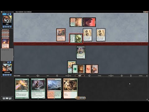MTG Modern: GR Land Destruction Vs GR Vengevine (MTGO Competitive League)